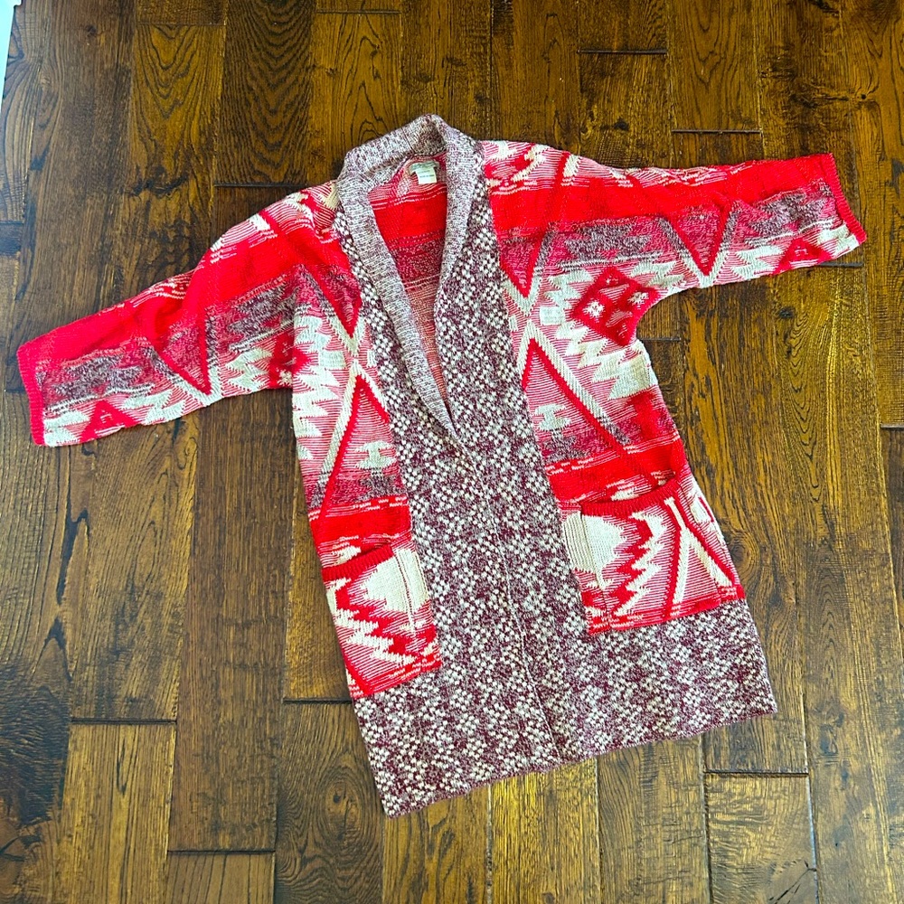 Lucky Brand long cardigan sweater